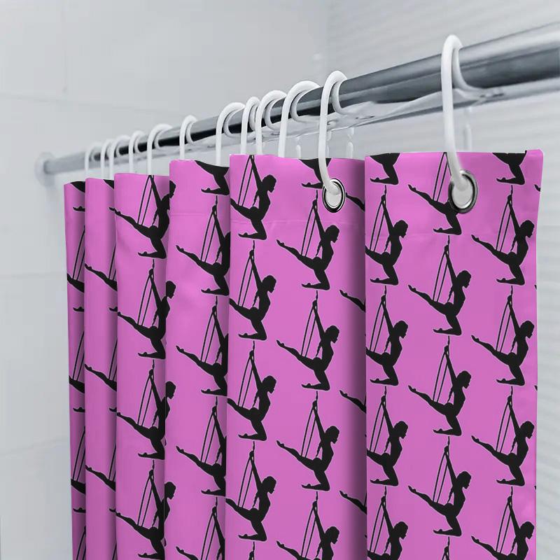 Bathroom Shower Curtain Nature Tree Forest Landscape Scenic Backdrop Home Decor Washable Waterproof Fabric