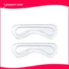 Double-Layer Silicone Heel Grips - Transparent Invisible Insoles for High Heels