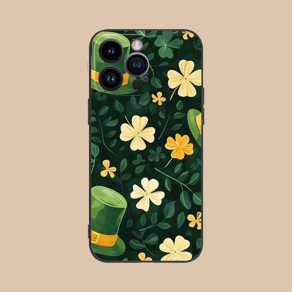 Saint Patrick's Day Mobile Phone Case for iPhone 17 16 15 14 13 12 11 X XR XS 8 7 Air Pro Max Plus Mini Colorful Cover Cover