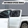 For VW Volkswagen Amarok 2011-2018 PVC Car Window B Pillar Post Vinyl Stickers Column Stickers Trim Accessories