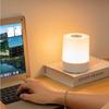Decoration 3 Colors Dimmable Led Night Lights Touch Soft Light Desktop Night Lamps Charging Bedside Lighting Bedroom