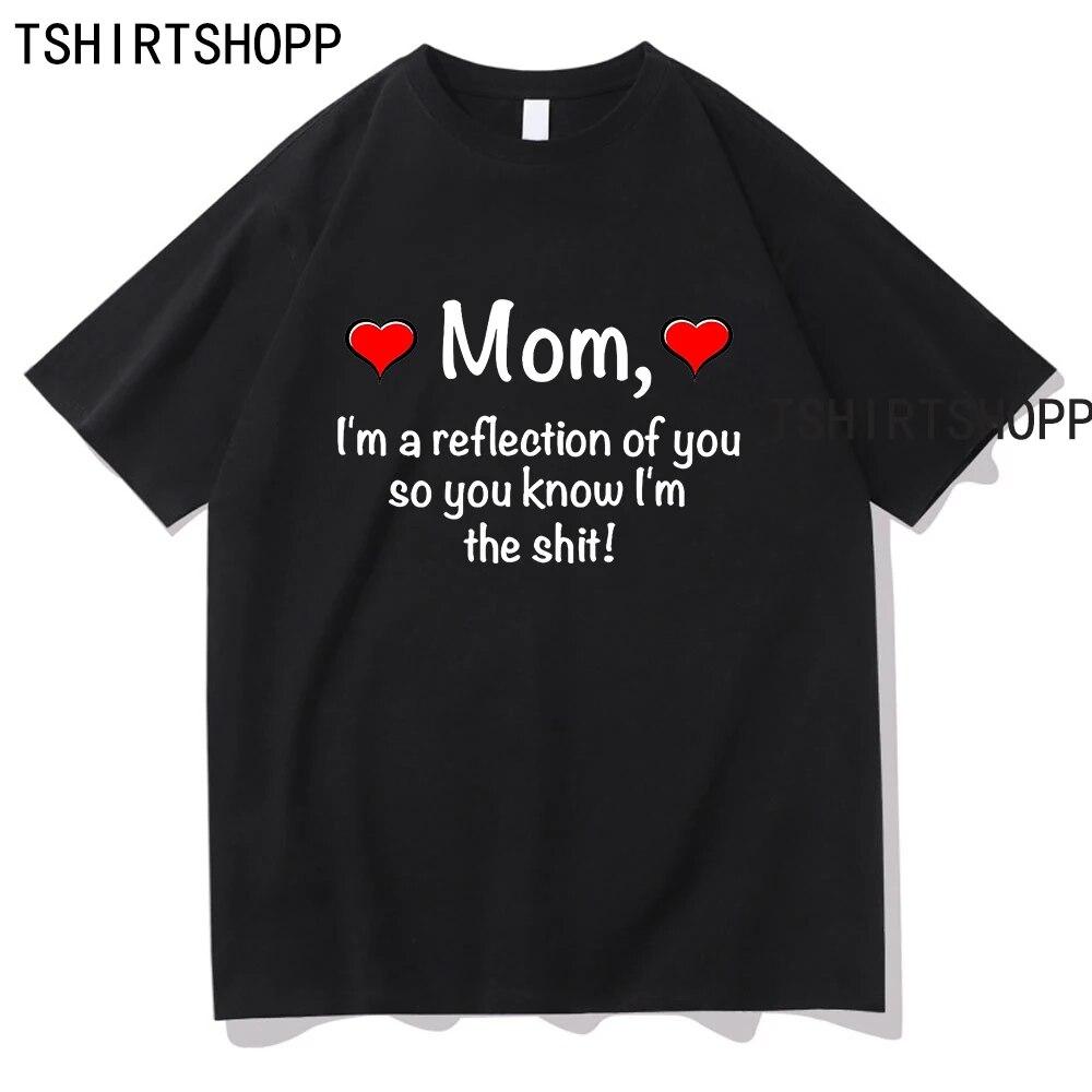 Mother's Day Tshirt Kawaii Clothing High Quality Cotton Tops Women TShirts Summer Short Sleeve T Shirt  Vintage Harajuku Clothes Unisex