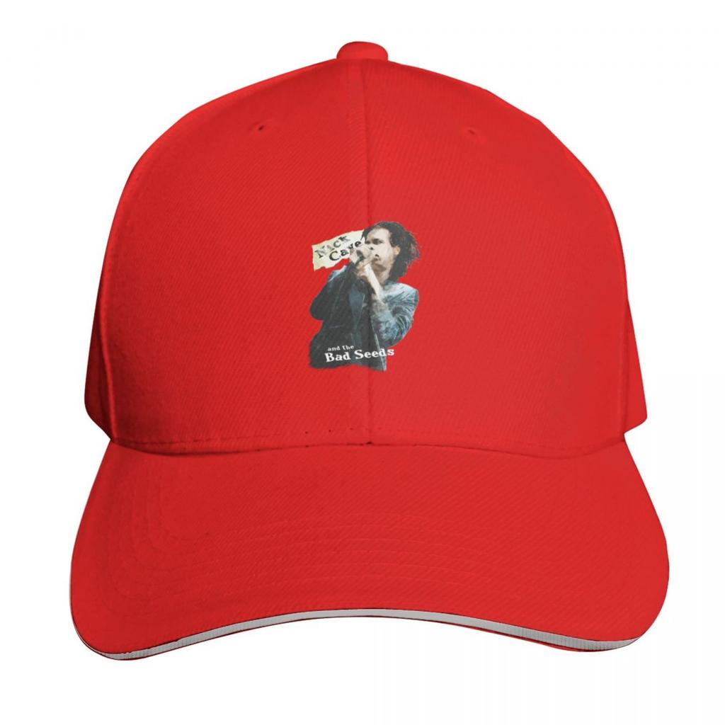 Nick Cave and the Bad Baseball Cap Custom Hat Fishing Cap Sun Caps Sunscreen For Women Unisexs