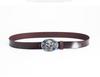 Men's Retro Punk Metal Buckle Leather Belt
