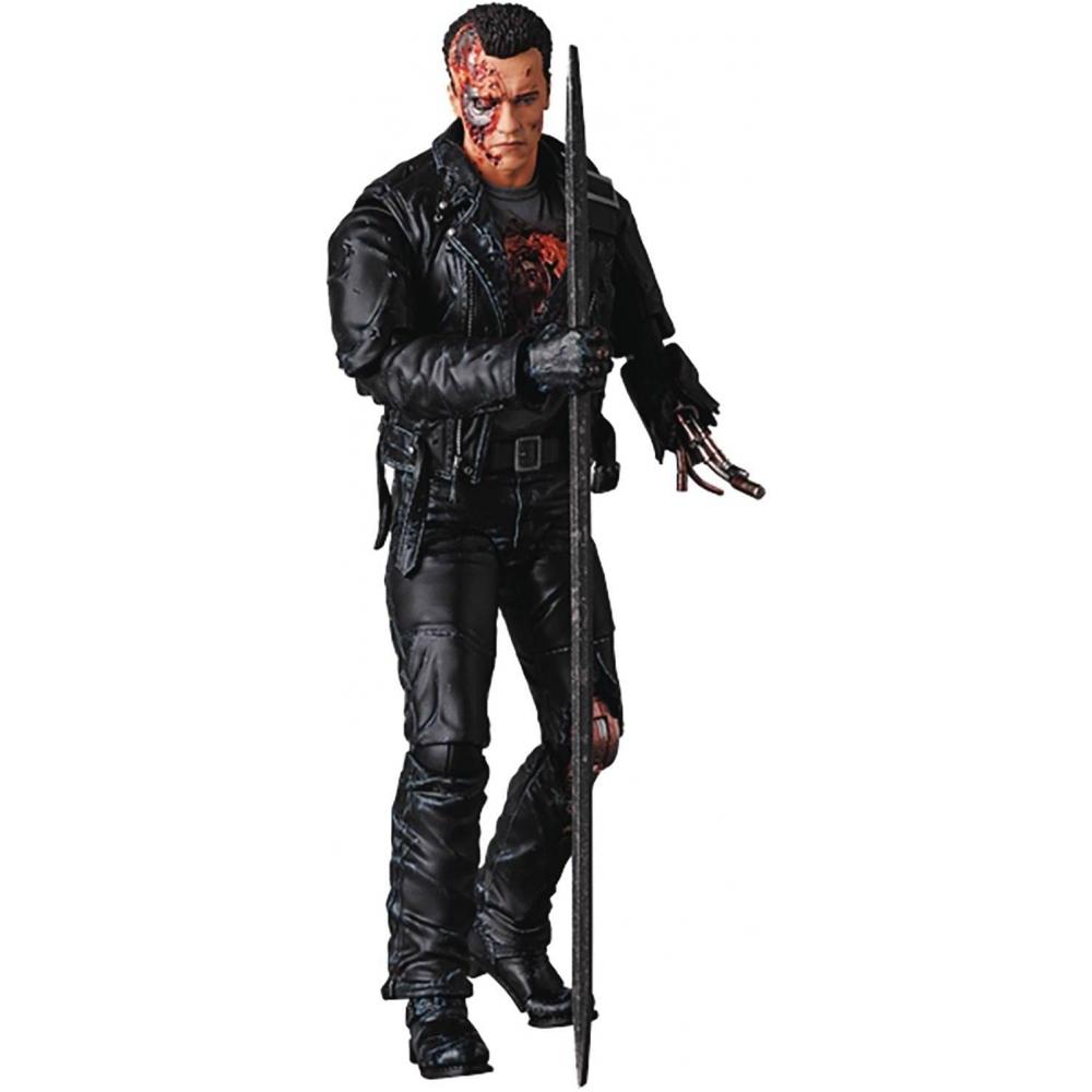 

MAFEX №191 Т-800 (Т2:БОЕВОЙ УЩЕРБ Версия) Высота ок.. 160 мм немасштабированная окрашенная фигурка