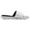 Under Armour Comfortable Versatile Slide Sandals Unisex Footwear Black White 3027252-100