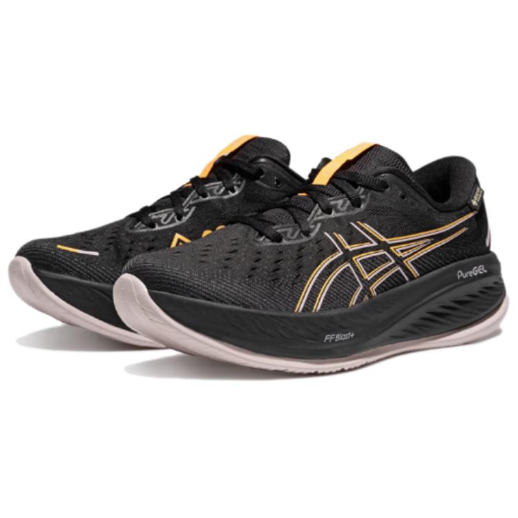 ASICS Gel-Cumulus 26 GTX Black Stadium Orange (Womens) Women Sneakers 1012B668-001