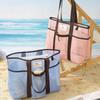 Breathable Mesh Mesh Tote Bag Portable Swimming Storage Organizer Toy Storage Bag  Beach Swimming