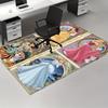 1pc, Disney Princesses Art Nouveau Style Rug - Home Decor, Office Carpet, Outdoor Mat, Gift IdeaP003