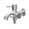 Construction en alliage 135*105*70MM G1 2 Robinet à Double Sortie Esthétique Contemporaine Performance Durable Pour Appareils Standard