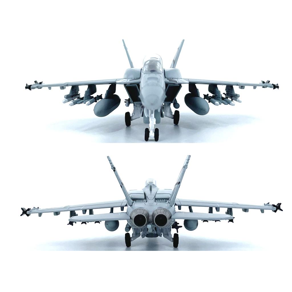 1/100 US F/A-18F Kampfflugzeugmodell Legierung Fertiges Flugzeugmodell
