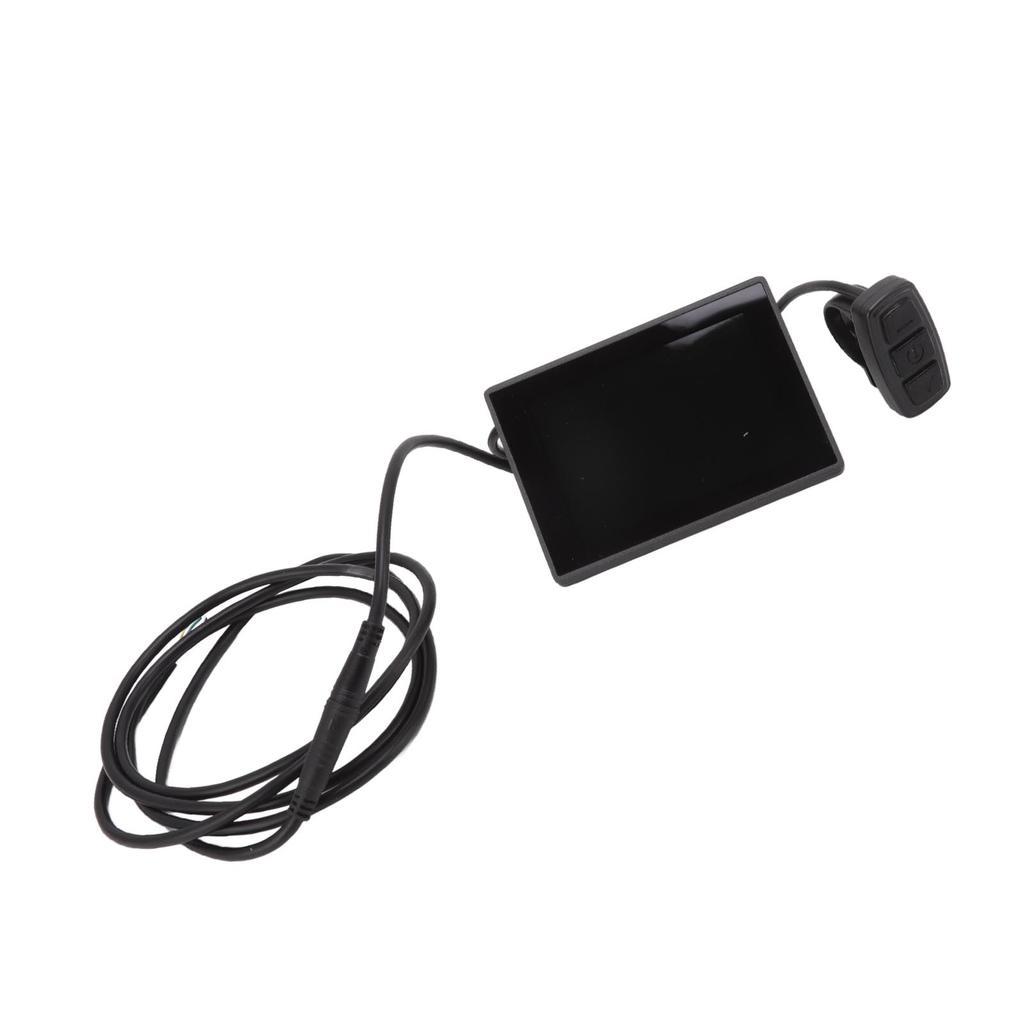 Electric Bike LCD Display Meter 5 Pin Waterproof Interface 1.5m Adapter Cable Color LCD Display Panel 24V 36V 48V