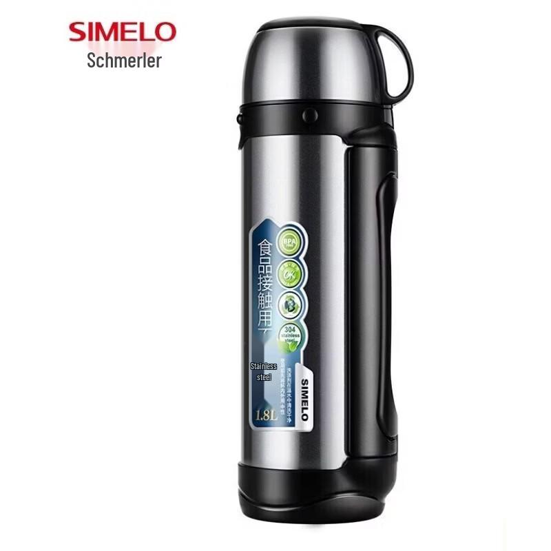 Shimeile Stainless Steel Airpot Thermos with Thermometer