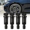Nahtlos passendes TPMS-Ventilschaft-Reparaturset für 1er 2er 3er X2 X3 Schwarz