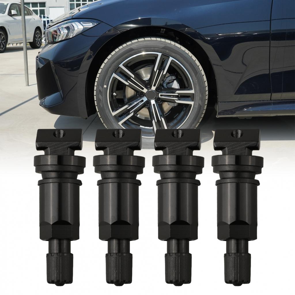 Nahtlos passendes TPMS-Ventilschaft-Reparaturset für 1er 2er 3er X2 X3 Schwarz