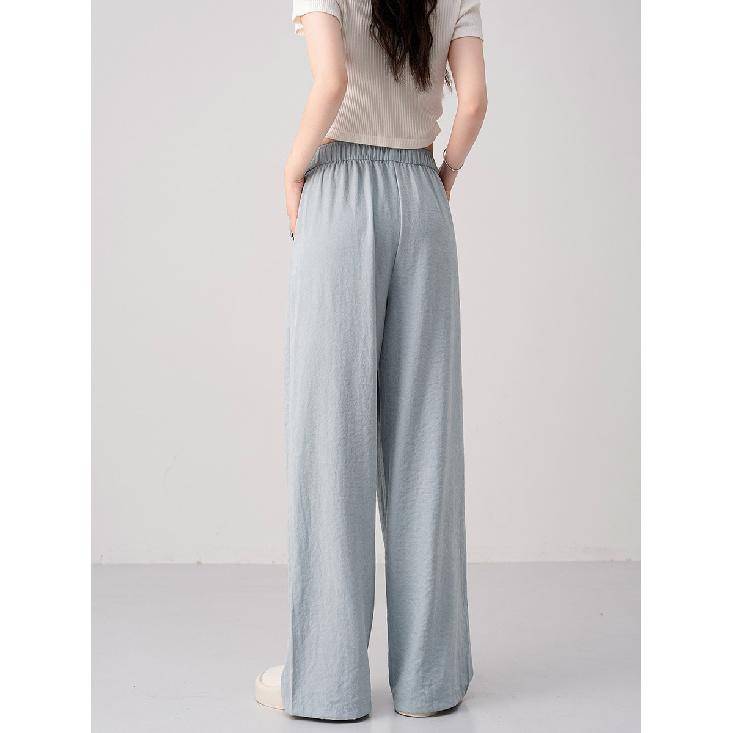 Podzimní a zimní nové kalhoty Yamamoto Dámské oblečení Jarní zeštíhlující sportovní volné drapované nugátové pečivo kalhoty Rovné ležérní kalhoty se širokými nohavicemi