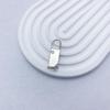 Tool-Free Zipper Pull Tab Replacement for Bags, Backpacks, Coats, and Clothes – Removable Alloy Spring Zipper.