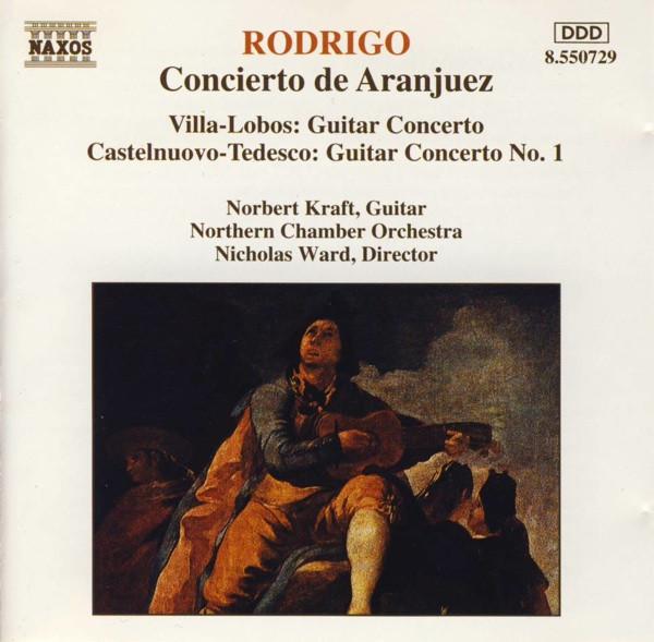 

CD NORBERT KRAFT, NORTHERN CHAMBER ORC - Rodrigo: Concierto De Aranjuez / Vi 8550729 Naxos 1993 Europe ObiClassical Used