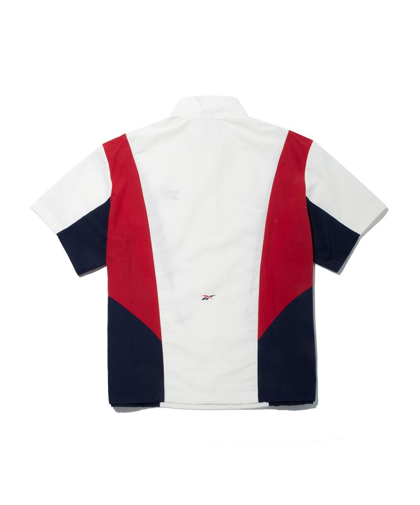 Reebok Dna Short Sleeve Anorak - White