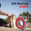 10pcs Inline Roller Skate Bearing Deep Groove 608rs ABEC-9 Miniature Ball Bearings Carbon Steel Longboard Bearing for Skateboard