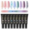 PHOENIXY Poly Nail Gel na prodloužení nehtů Rychlý stavební gel na prsty s 37 barvami Poly Nail Gel na prodloužení a akrylový gelový lak na nail Art