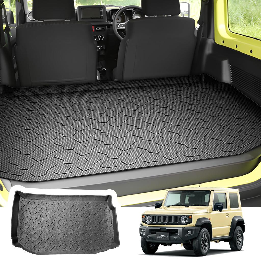 Suzuki Jimny Luggage Jimny Luggage 3D Waterproof Trunk TPE Easy Dirt and Scratch Trunk Jimny Accessory Parts JB64/JB74 Mat, Tray, Mat, JB64/JB74 Seat,