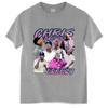 Rapper Chris Brown Breezy Graphic TShirts Unisex Women Harajuku Short Sleeve T Shirt Cotton Casual Tshirt Streetwear Fans Gift