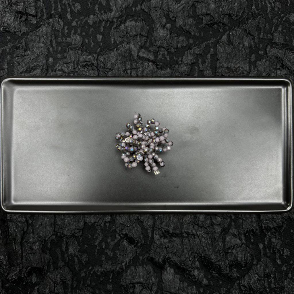 Dopamine Handcrafted Beaded Jelly Shoes Sports Sandals Accessory Diy Shoe Decorative Colorful Flower Slippers Buckles