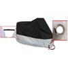 Motorcycle Cover All Season Universal Weather Quality Waterproof Sun Outdoor Protection Night Reflective 4XL (All Black)