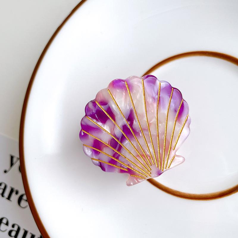 Nan Rui Korean Sweet Girly 4cm Medium Acetate Shell Claw Hair Clip