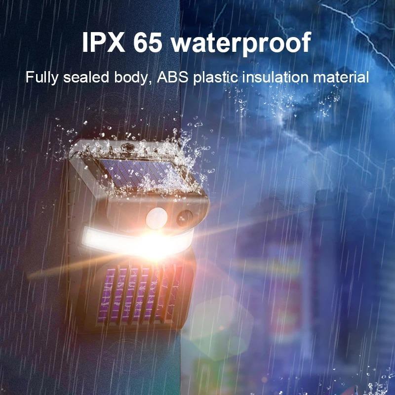 Promotion Anti Mosquito Solar Lights Outdoor, Solar Security Lights Solar Motion Sensor IP65 Waterproof Lights