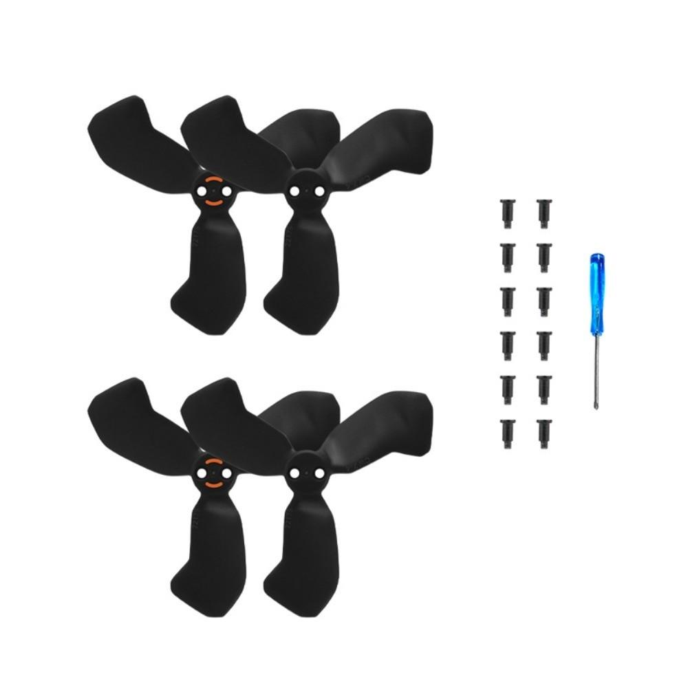 2 Pairs Replacement Drone Propellers With Screwdriver Quick Release Drone Spare Blades Lightweight Colorful for DJI Neo 2