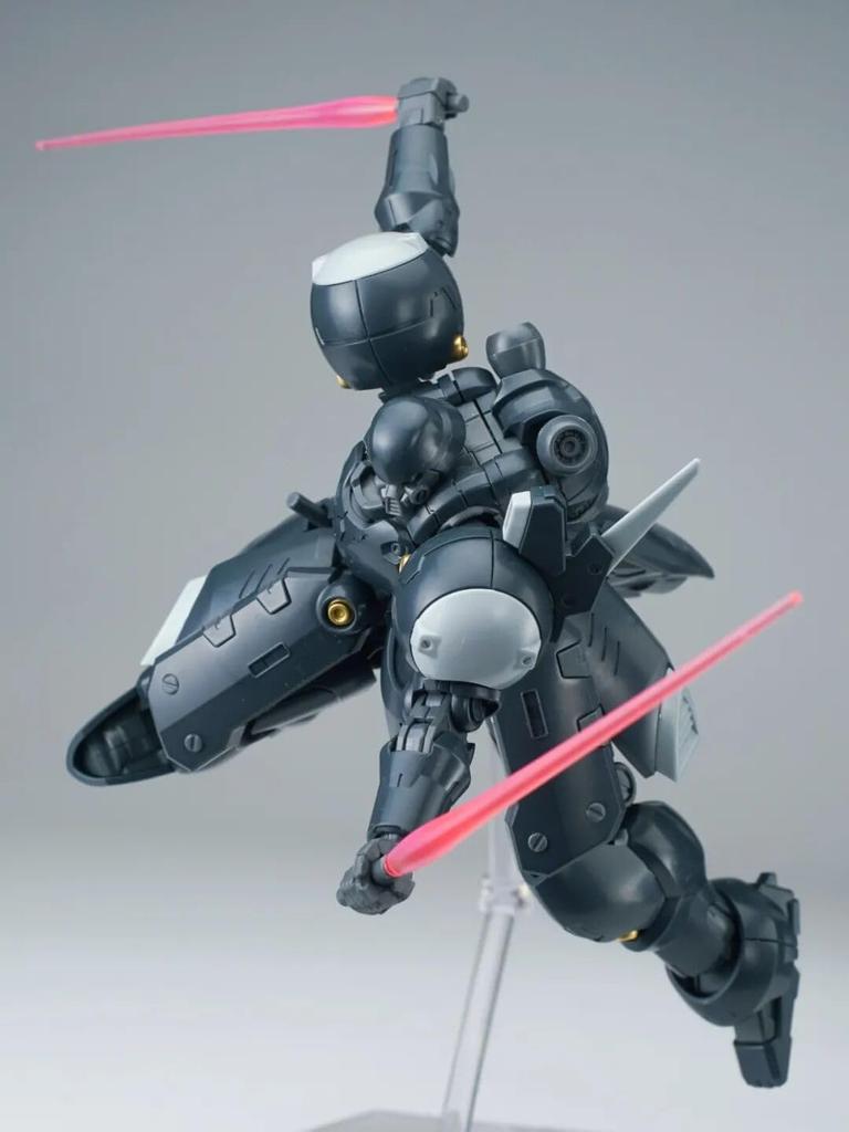 SHEIK MAINLAND ULTRA ACTION TROOPER Series ZA 11 ZYKLON Charcoal Gray Scale ABS Plastic Model Kit [Zyklon] 1/144 (assembly Required)