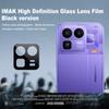 For Realme Neo 8 5G Glass IMAK High Definition Glass Lens Film Self-positioning Version Black Version