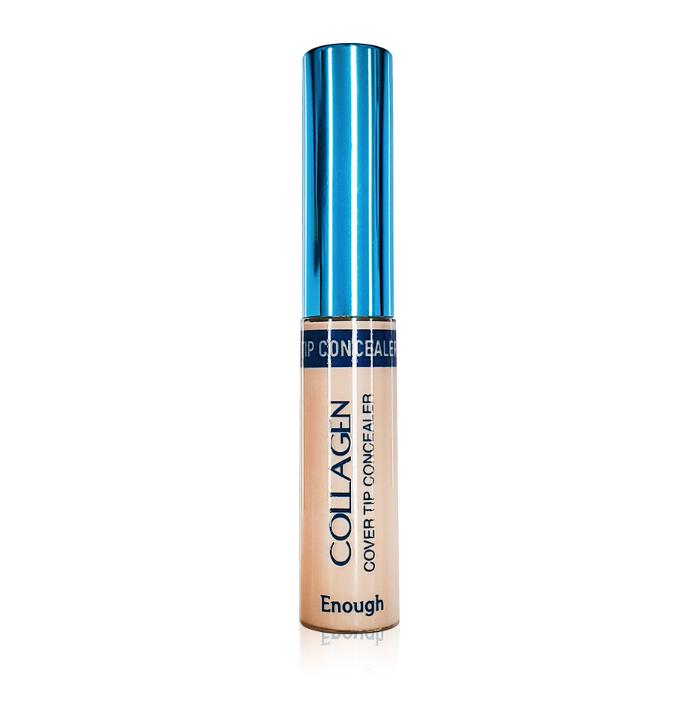 ENOUGH Collagen Cover Tip Concealer – 3 Shades | High Coverage & Hydrating