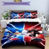 3pcs bedding set Sonic Shadow Includes 1 Comforter + 2 Pillowcases, Without Pillow Inserts, Soft Comfortable, Lightweight Breathable, Printe