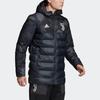 adidas Chaqueta Deportiva con Cremallera Completa y Logo Bordado 3 Rayas Corte Regular Juventus Anthem Hombre Negro DX9202