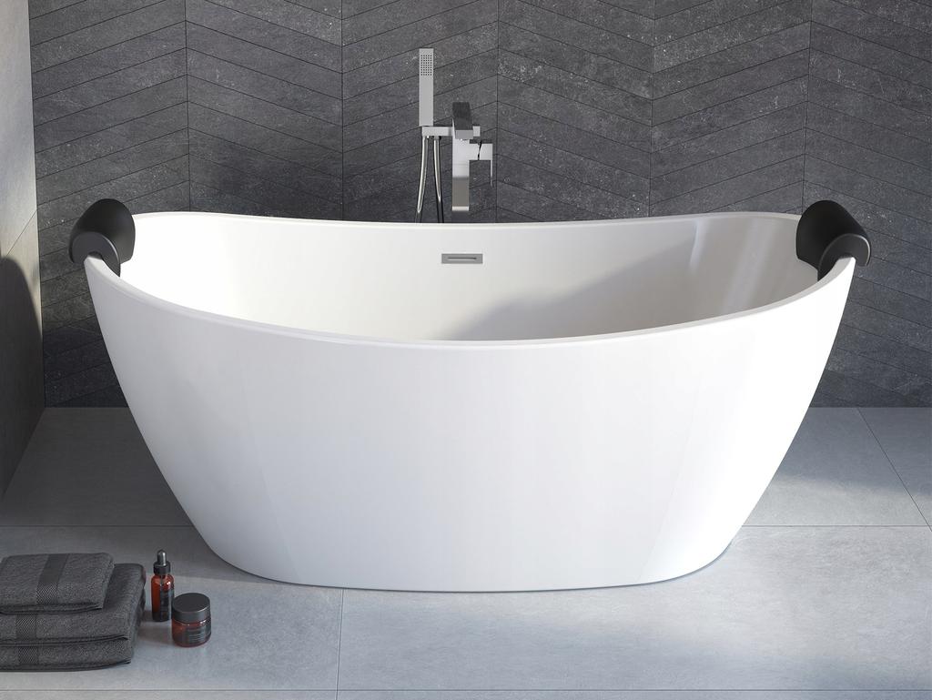VARIUM black floor-standing bathtub tap Besco
