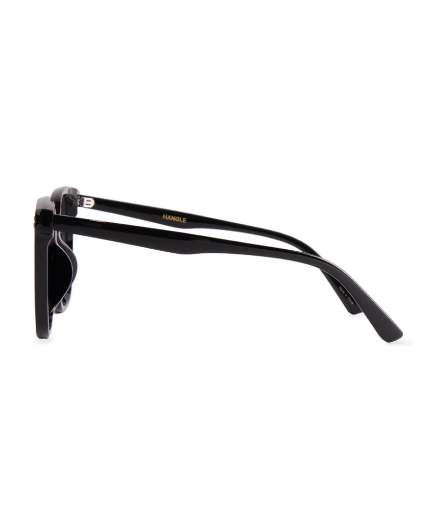 Hangeul Daily Oversized Sunglasses Black