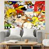 1PC Cartoon rabbit Yellow Bird K-pop music group Tapestry Accessories for Bedroom,Livingroom, dormitory Room Wall Decor Fan Birthday Gifts