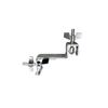 Multifunctional Drum Rack Sound Clamp: Silver & Black