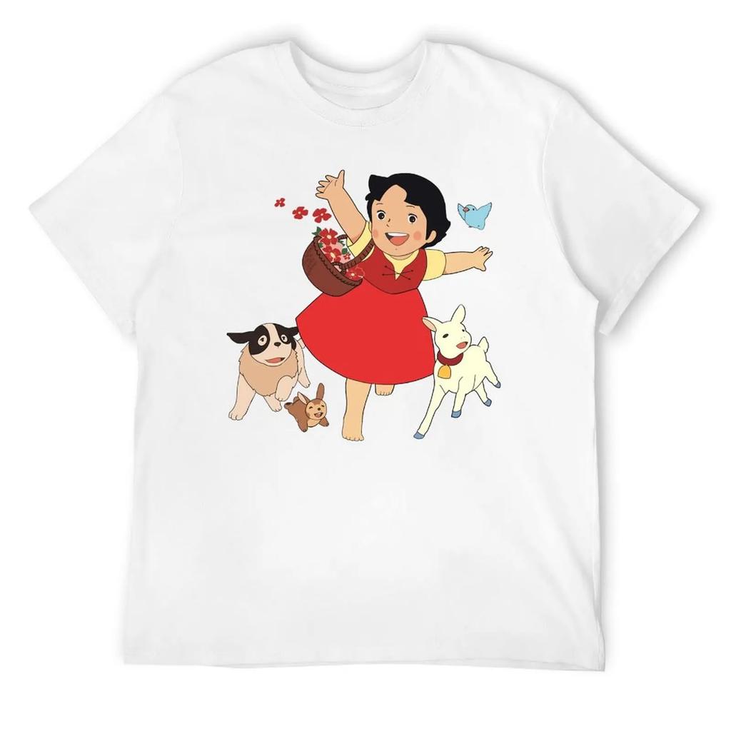 Fresh Heidi The Girl From The Alps For S T-shirt  Sports Tees Premium Casual Home USA Size