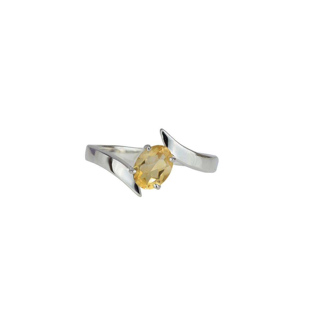 Garnet Minimalistic Ring, 925 Sterling Silver jewelry, Natural Gemstone ring, birthday gift