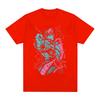 Anime JoJo Bizarre Adventure Jotaro Kujo Unisexga T Shirts Unisexs Clothing Casual Harajuku Cotton Short Sleeves Tshirts Streetwear