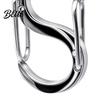 Necklace Closure Stainless Steel Clasp S-shaped Hook Clip Connector DIY