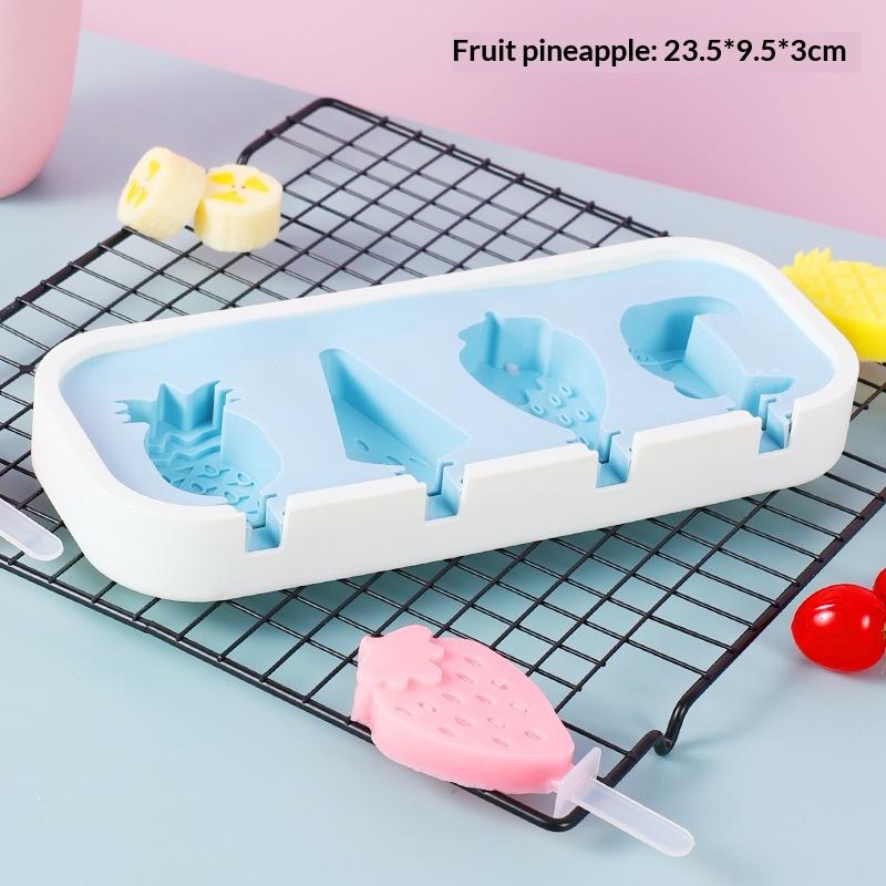 Food Grade Silicone Popsicle Molds Cute Fun Shapes Non Stick Design For Homemade Summer Treats For Kids Family