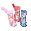 Cat Toy Christmas Stocking Shape Set Plush Gift for Pets with Knotted Rope Toy Cat Toy Interactive Stick Feather Wand Toys Gift