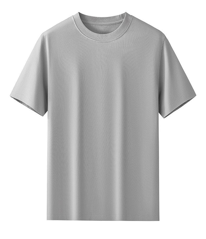 Herren-Kurzarm-T-Shirt aus hochwertiger, 300 g schwerer Baumwolle für Frühling und Sommer