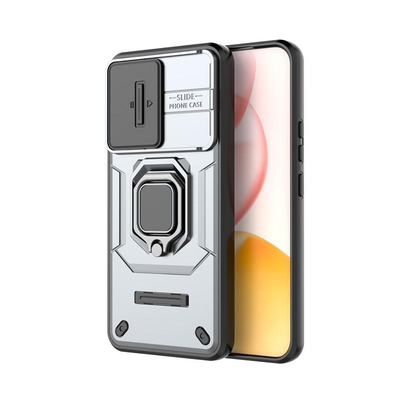 

For Honor 400 Case Honor 400 Global Cover Slide Camera Protector Durable Bumper Shield Holder Phone Cases On Honor 400 Funda Honor 400 (Global) серый