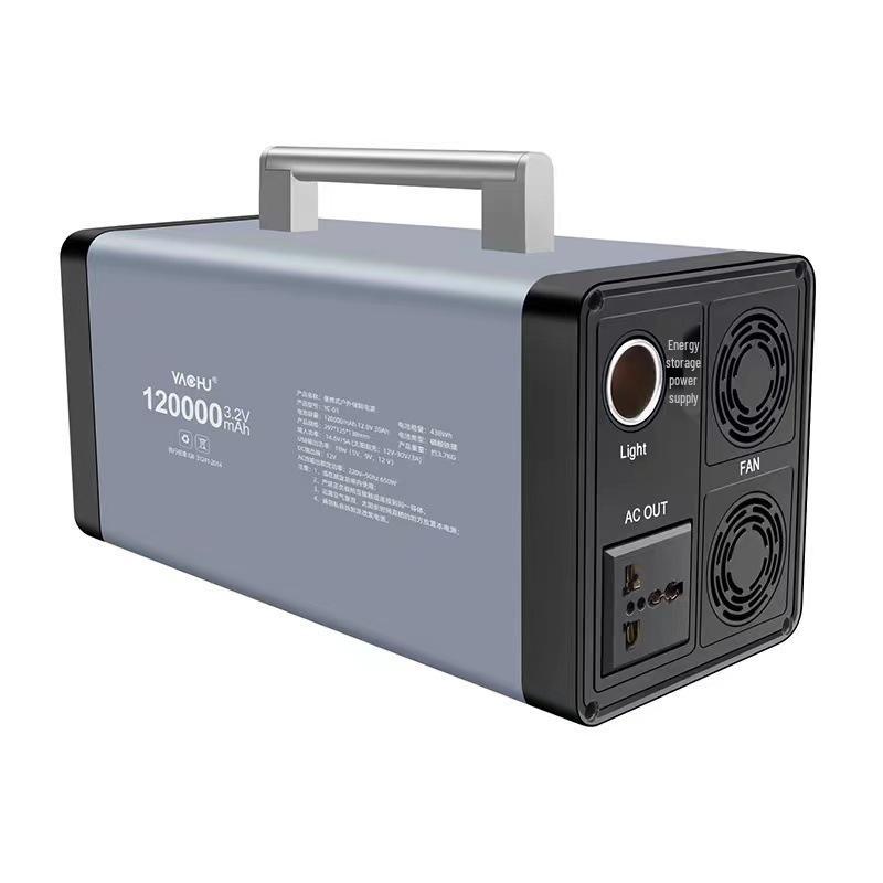 Portable LiFePO4 Battery Box: Multifunctional Outdoor Power Bank for Energy Storage and Emergency Lighting